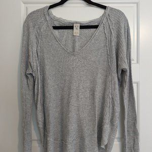 Grey Free People Sweater, Size Small